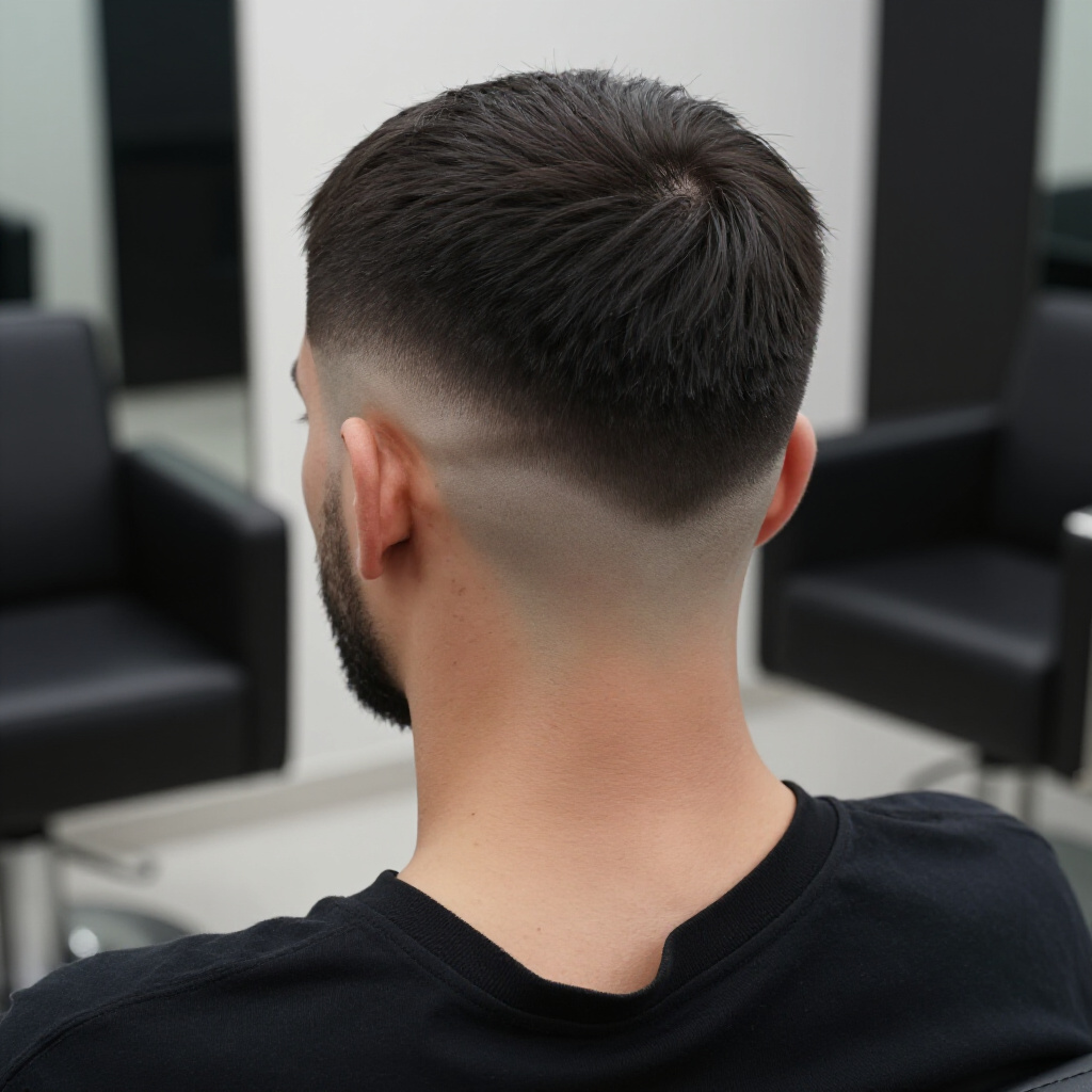 Mid Fade Crew Cuts: The Balanced Approach - crew cut