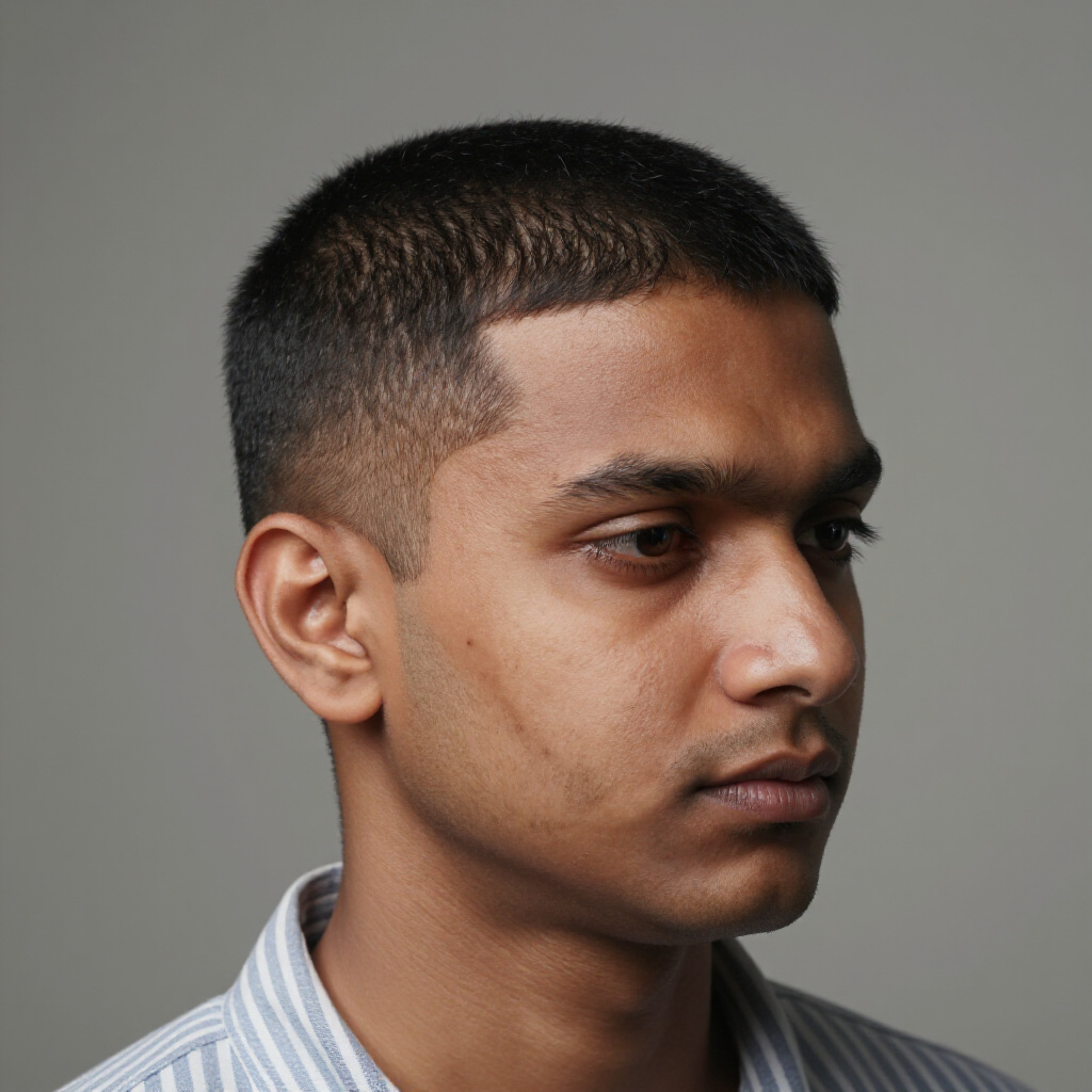 Crew Cuts with Fringe: A Softening Element - crew cut