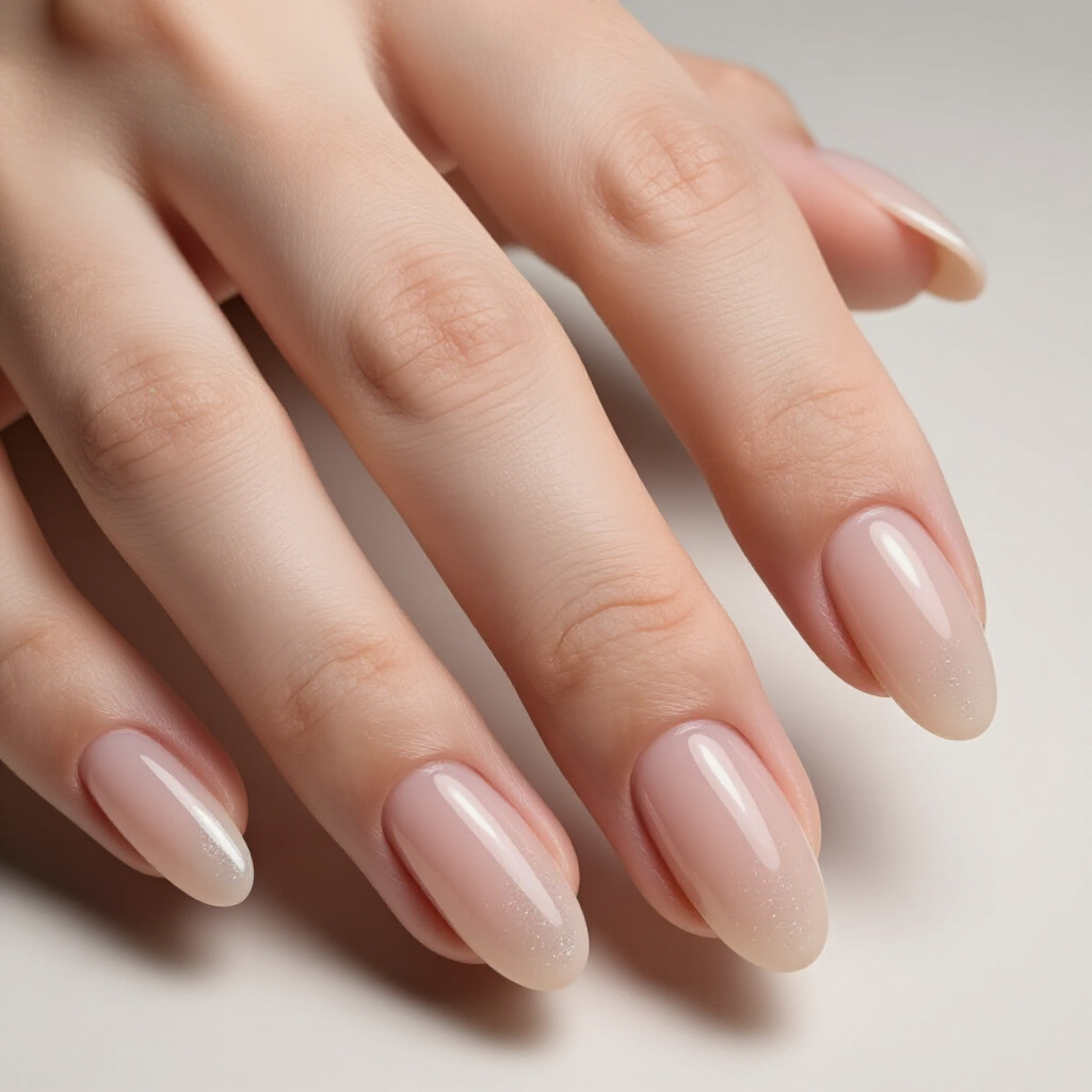 Butterscotch Nude Almond Chrome Nails for a Sweet, Warm Look - nude almond chrome nails Butterscotch Nude Almond Chrome Nails for a Sweet, Warm Look - nude almond chrome nails
