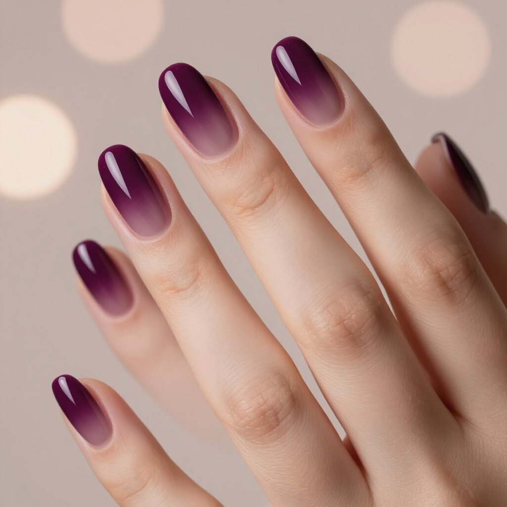 Lavender Haze Velvet with Delicate Silver Swirls - velvet nails