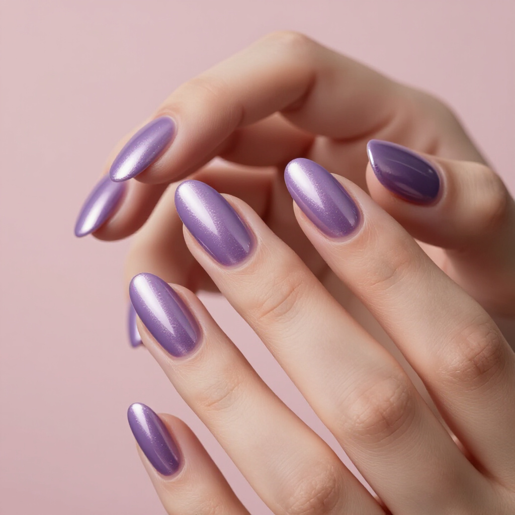 Aqua Blue Velvet with Holographic Chrome Accents - velvet nails