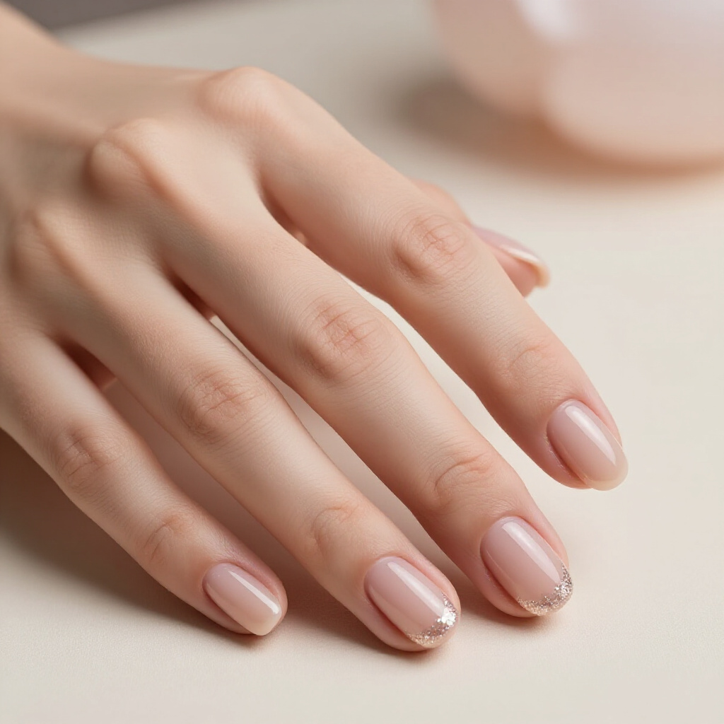 Chocolate Brown Short Velvet Nails for Earthy Sophistication - short velvet nails