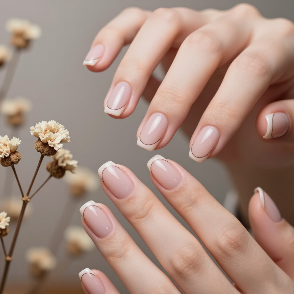 Black Cherry Short Velvet Nails for a Bold, Sultry Look - short velvet nails
