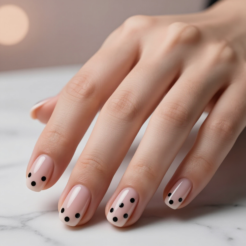 Deep Forest Green Short Velvet Nails for a Nature-Inspired Vibe - short velvet nails