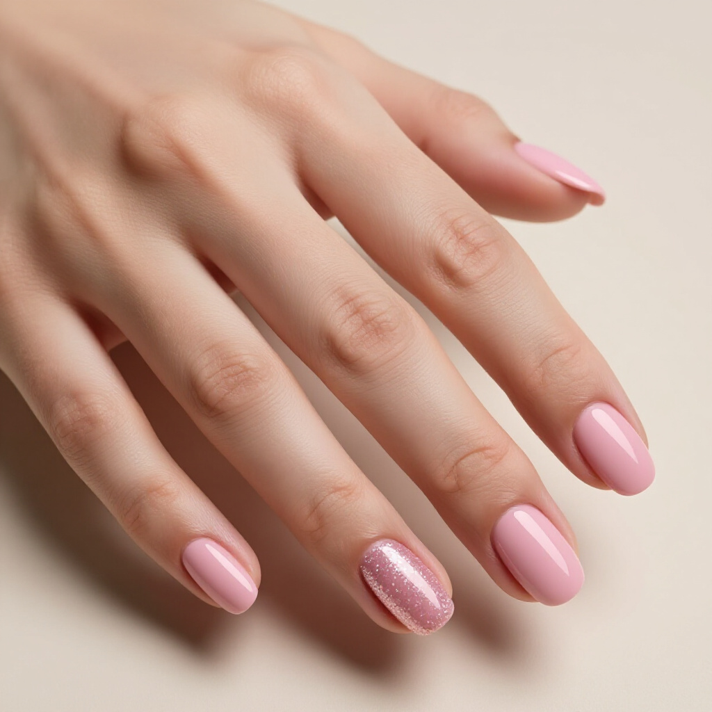 Rose Gold Pink Short Velvet Nails: Chic and Trendy - pink short velvet nails Rose Gold Pink Short Velvet Nails: Chic and Trendy - pink short velvet nails