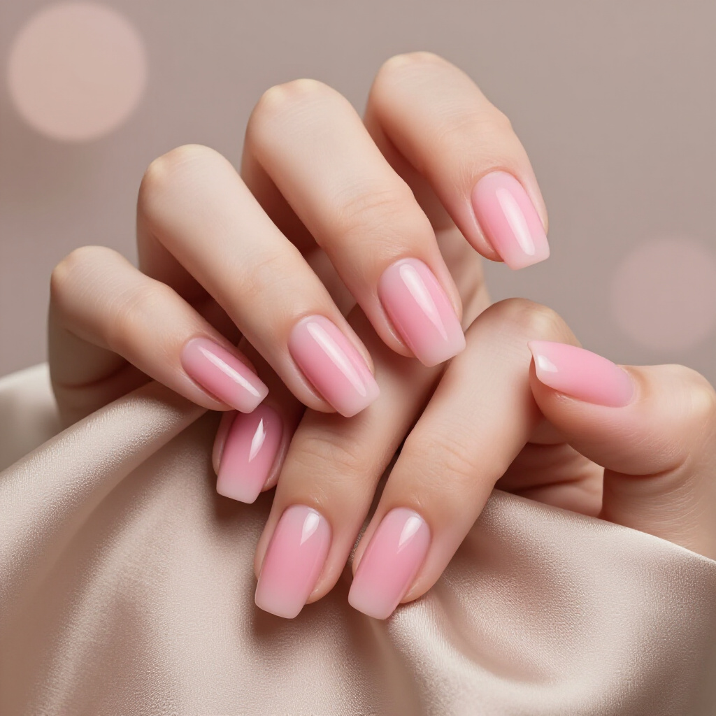 Cotton Candy Pink Short Velvet Nails: Sweet and Dreamy - pink short velvet nails Cotton Candy Pink Short Velvet Nails: Sweet and Dreamy - pink short velvet nails