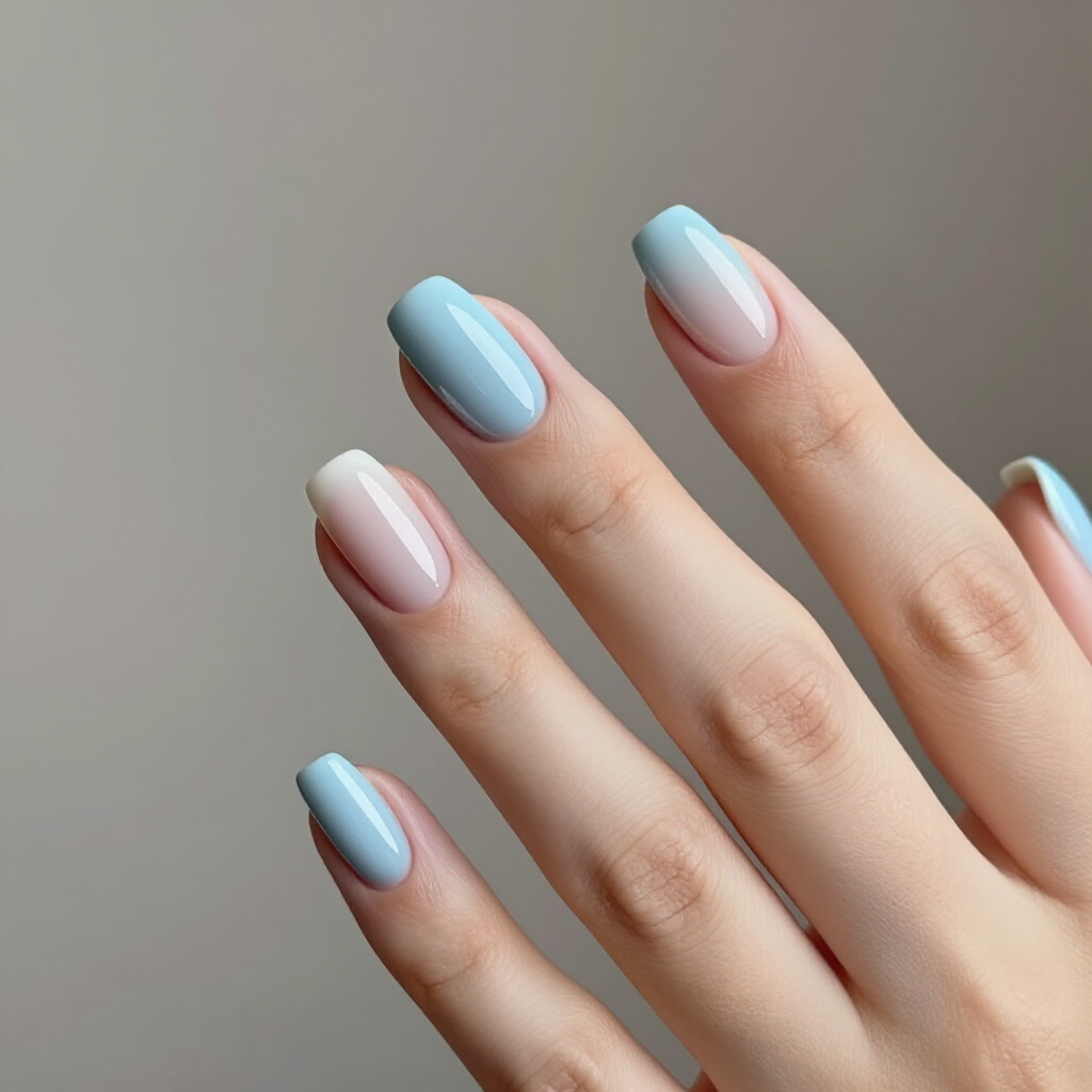 Matte Black French Tips on White Short Velvet Nails for High Contrast - white short velvet nails