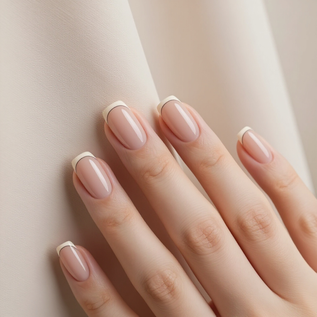 Natural Beige Nude Short Velvet Nails: The Epitome of Clean Beauty - nude short velvet nails
