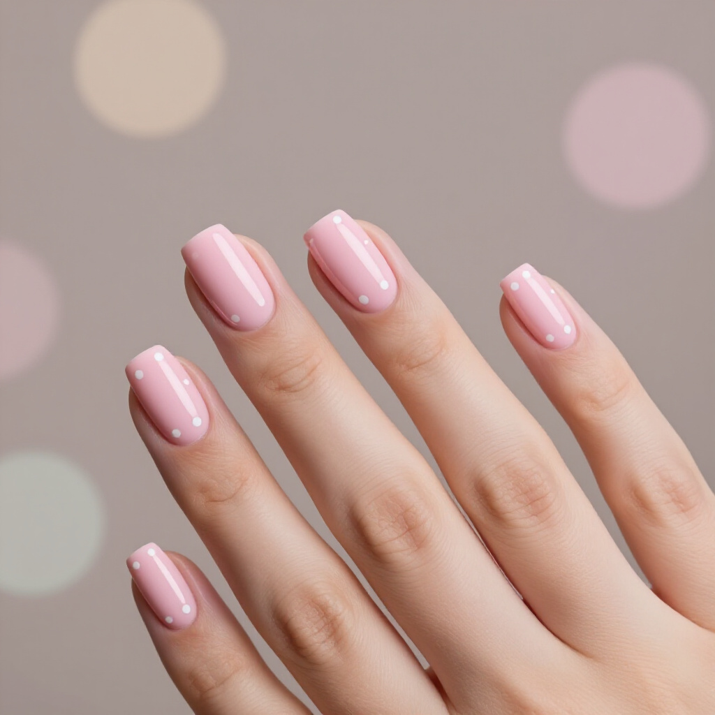 Bubblegum Pink Velvet with a Thin Black French Tip - pink short classy velvet nails