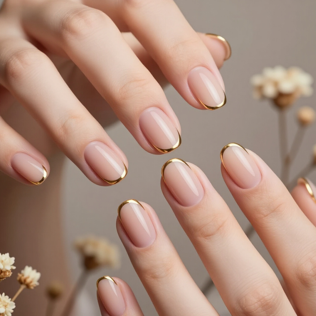 Light Caramel Nude Velvet with a Smooth Finish - nude short simple velvet nails Light Caramel Nude Velvet with a Smooth Finish - nude short simple velvet nails