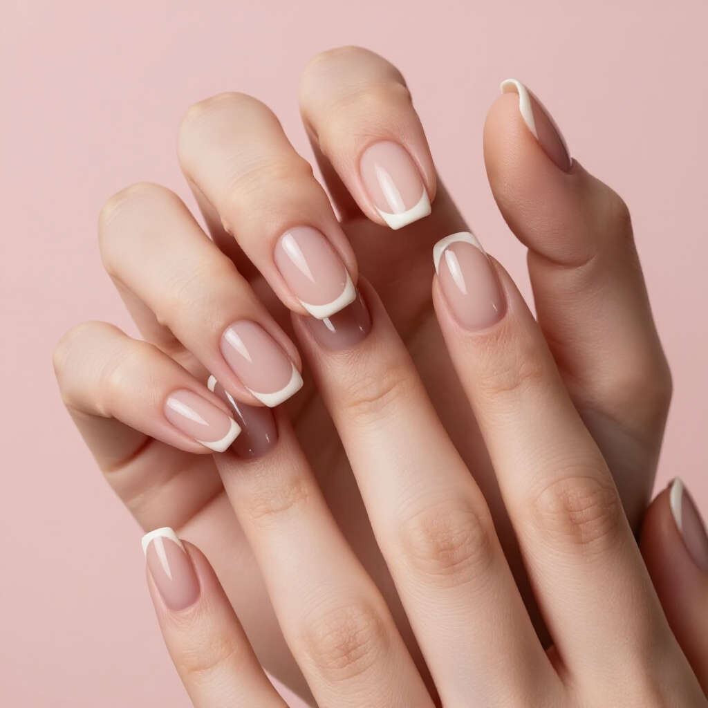 Light Mocha Nude Velvet for Warm Sophistication - nude short simple velvet nails Light Mocha Nude Velvet for Warm Sophistication - nude short simple velvet nails