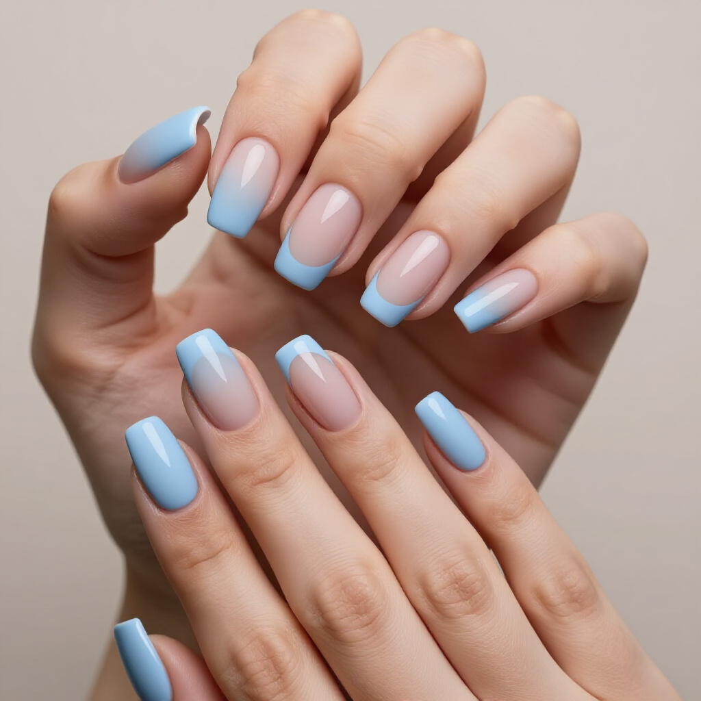Soft Pastel Pink and White French Tip Nails for a Delicate Look - french tip nails Soft Pastel Pink and White French Tip Nails for a Delicate Look - french tip nails