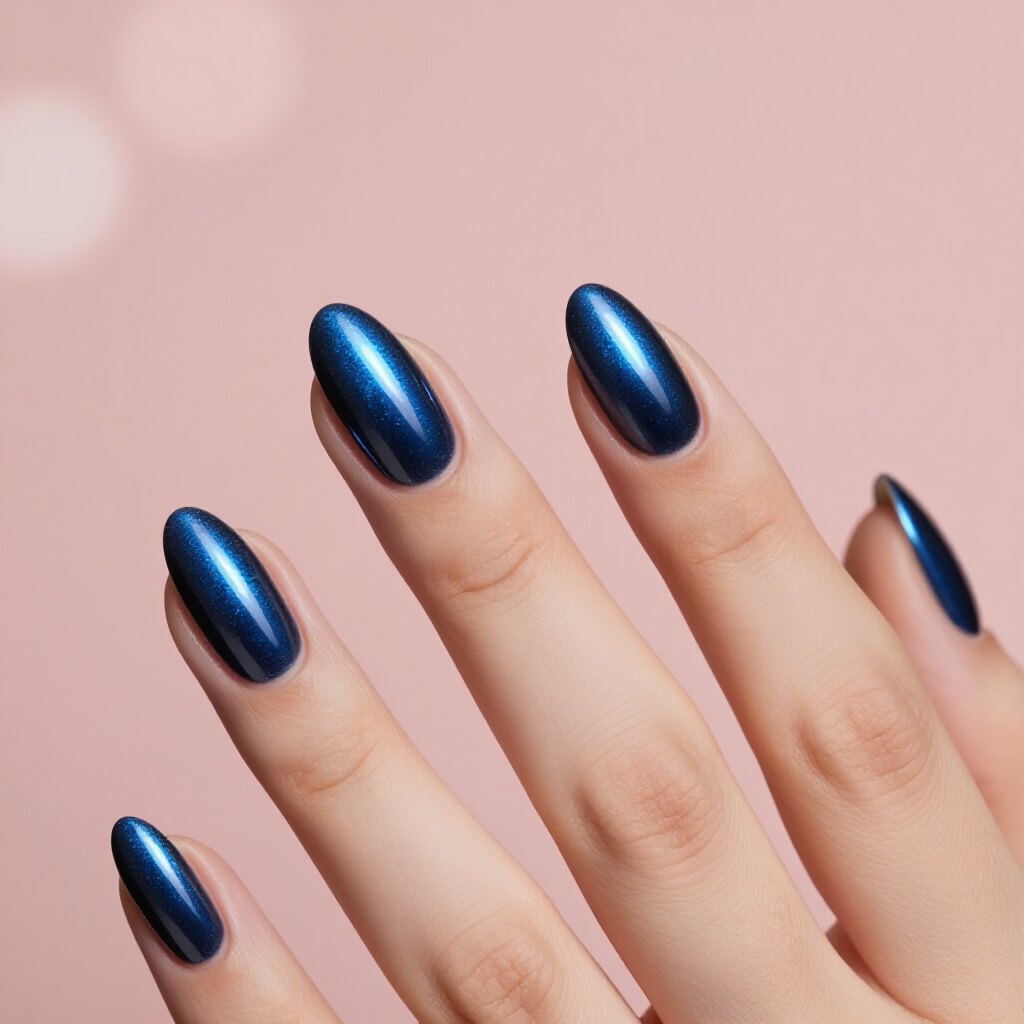 Fiery Red Almond Cat Eye Nails with a Crimson Glow - cat eye nails Fiery Red Almond Cat Eye Nails with a Crimson Glow - cat eye nails