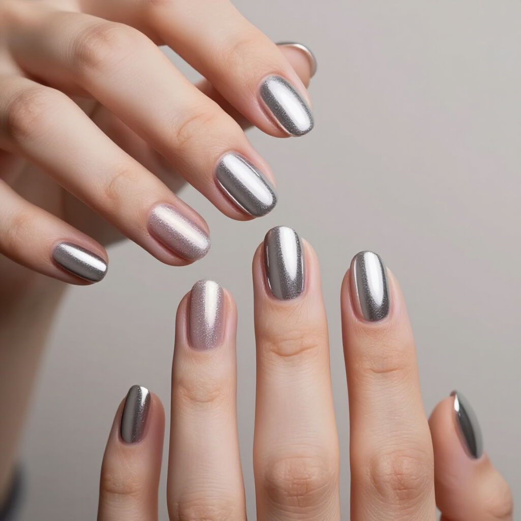 Deep Red Short Cat Eye Nails For A Bold Statement - short cat eye nails Deep Red Short Cat Eye Nails For A Bold Statement - short cat eye nails