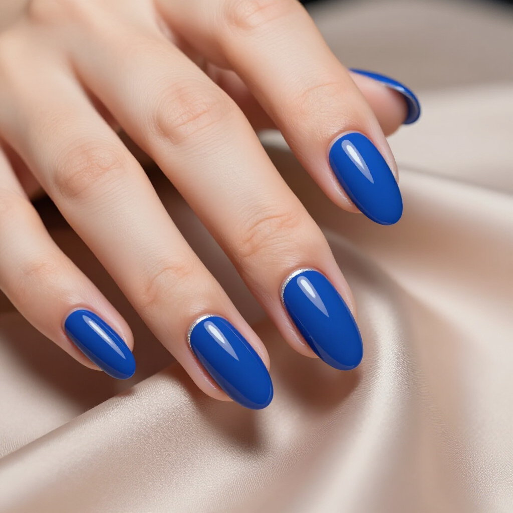 Champagne Gold Almond Cat Eye Nails for Glamorous Shine - almond cat eye nails