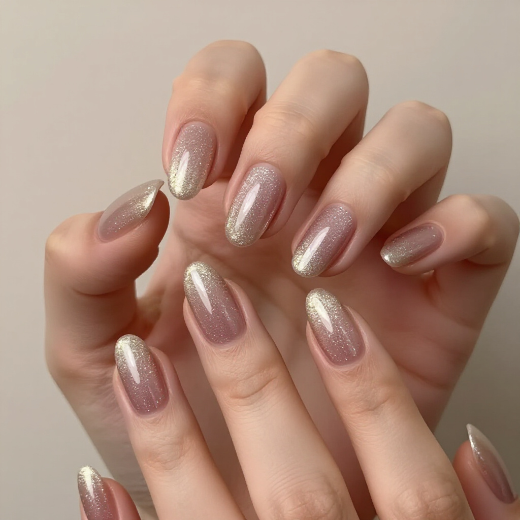Coral Almond Cat Eye Nails for a Tropical Vibe - almond cat eye nails