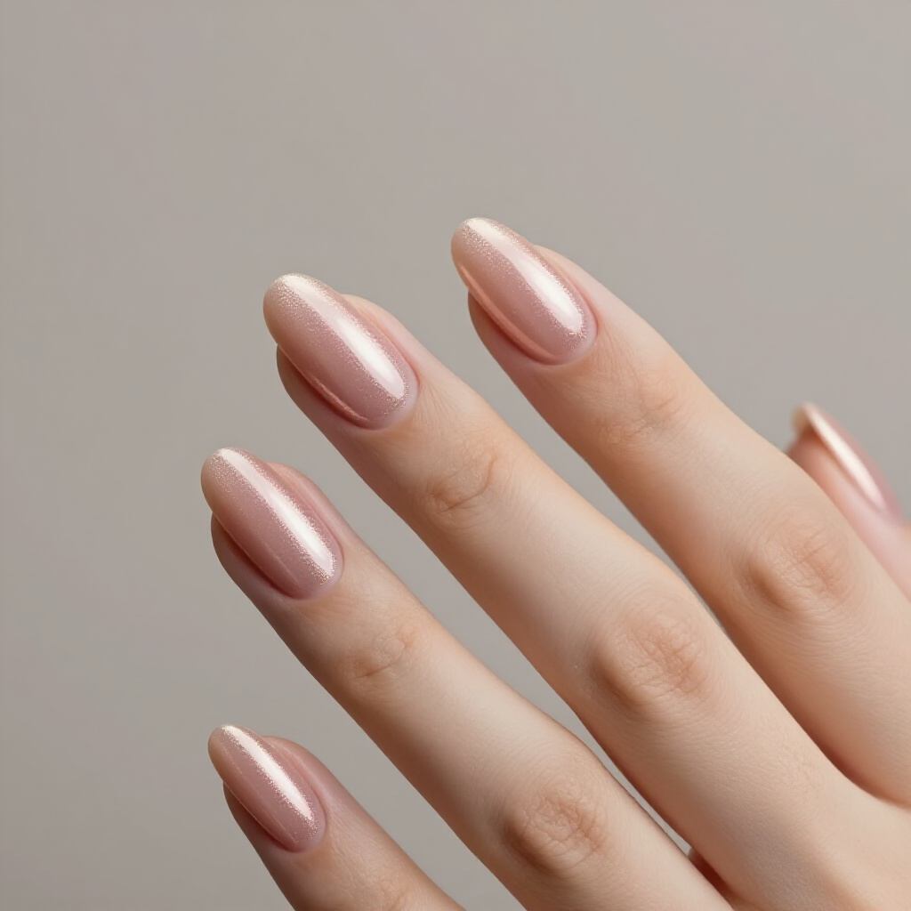 Raspberry Pink Short Cat Eye with a Deep, Intense Hue - pink short cat eye nails