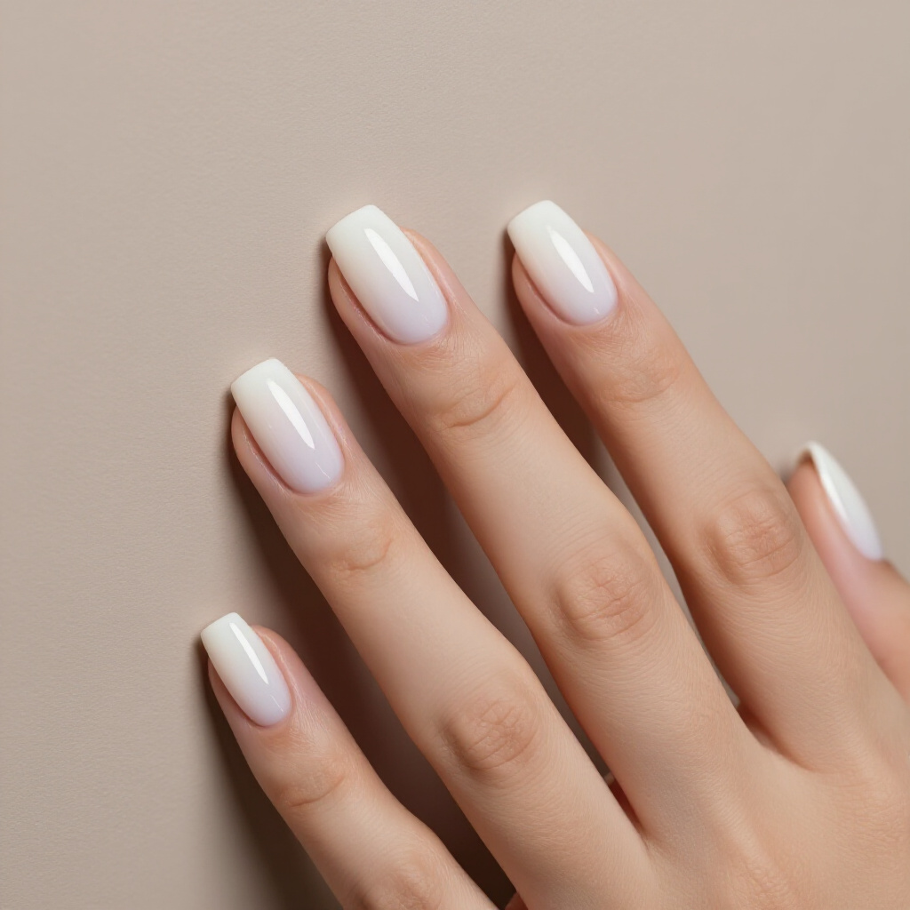 White Chrome Cat Eye Short Nails for a Futuristic Vibe - white short cat eye nails White Chrome Cat Eye Short Nails for a Futuristic Vibe - white short cat eye nails