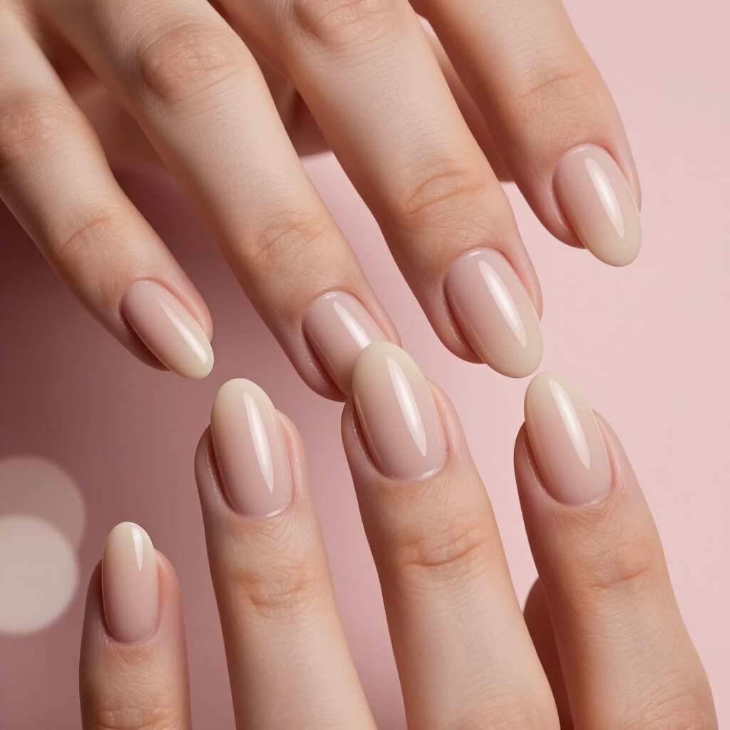 Glitter Accent White Short Cat Eye Nails - white short cat eye nails Glitter Accent White Short Cat Eye Nails - white short cat eye nails