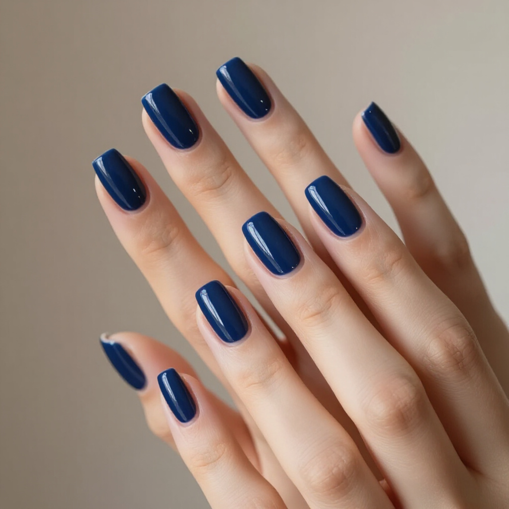 Light Biscuit Nude with a Holographic Rainbow Shift - nude short cat eye nails