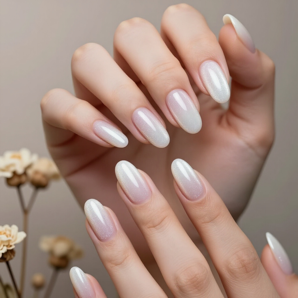 Deep Emerald Green Cat Eye on Almond Nails - black almond cat eye nails Deep Emerald Green Cat Eye on Almond Nails - black almond cat eye nails