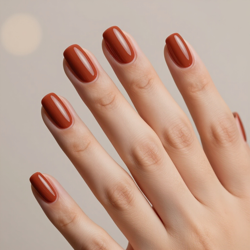 Deep Burgundy Almond Cat Eye with a Rich, Velvety Finish - black almond cat eye nails