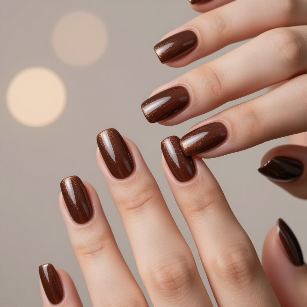 Shimmering Silver Cat Eye on Almond Nails: Cool and Edgy - black almond cat eye nails