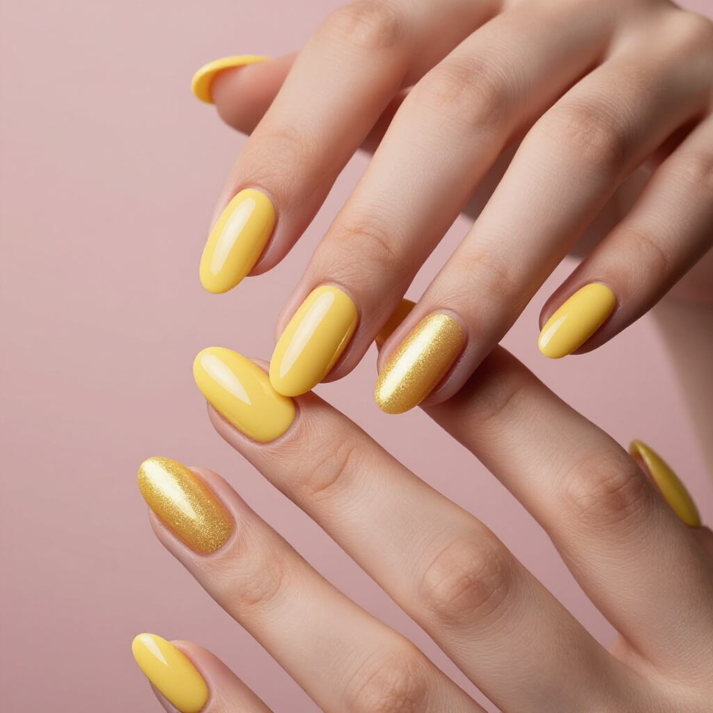 Gold Chrome Cat Eye on Almond Nails for Luxe Appeal - black almond cat eye nails Gold Chrome Cat Eye on Almond Nails for Luxe Appeal - black almond cat eye nails