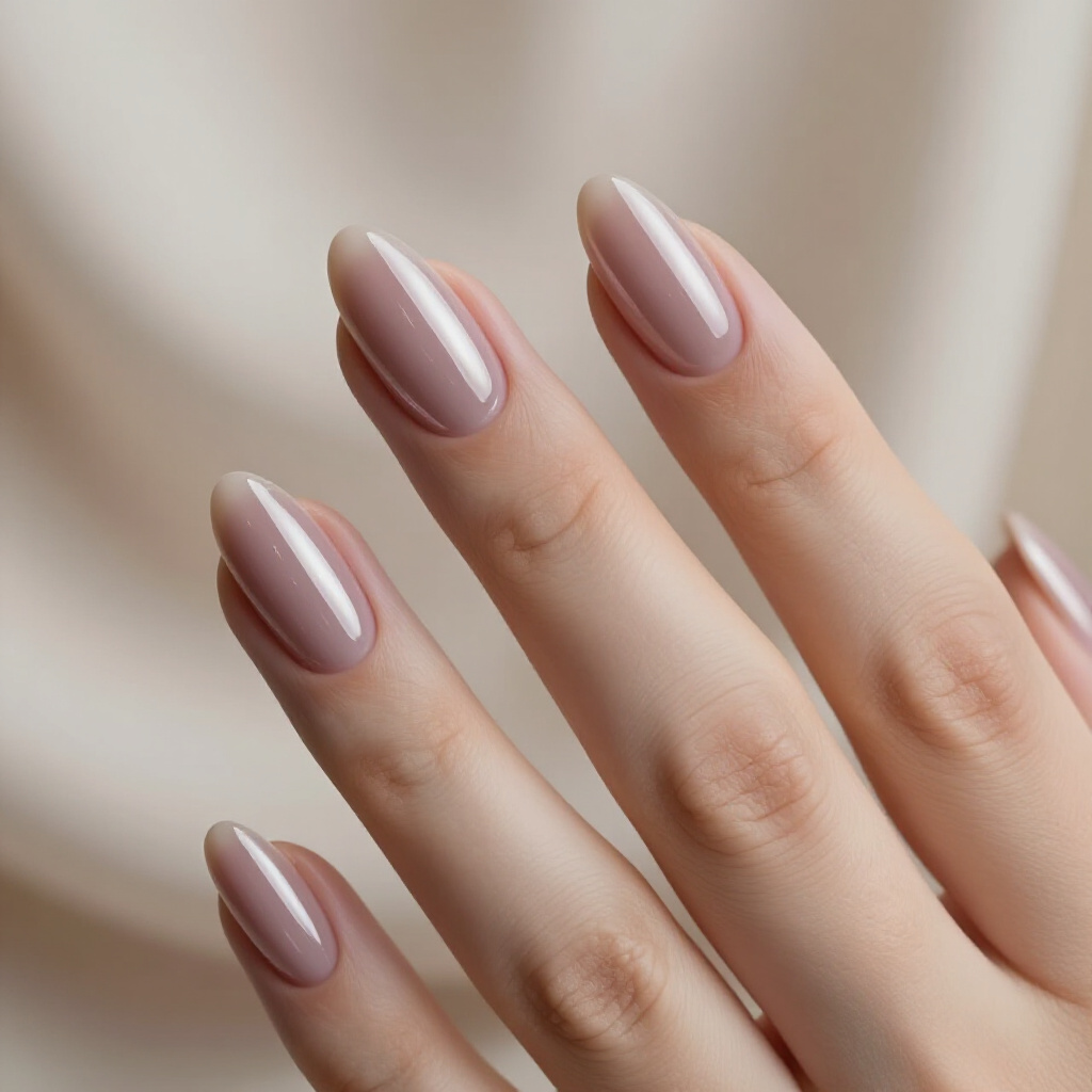 Deep Black Almond Cat Eye with Iridescent Streaks - black almond cat eye nails Deep Black Almond Cat Eye with Iridescent Streaks - black almond cat eye nails