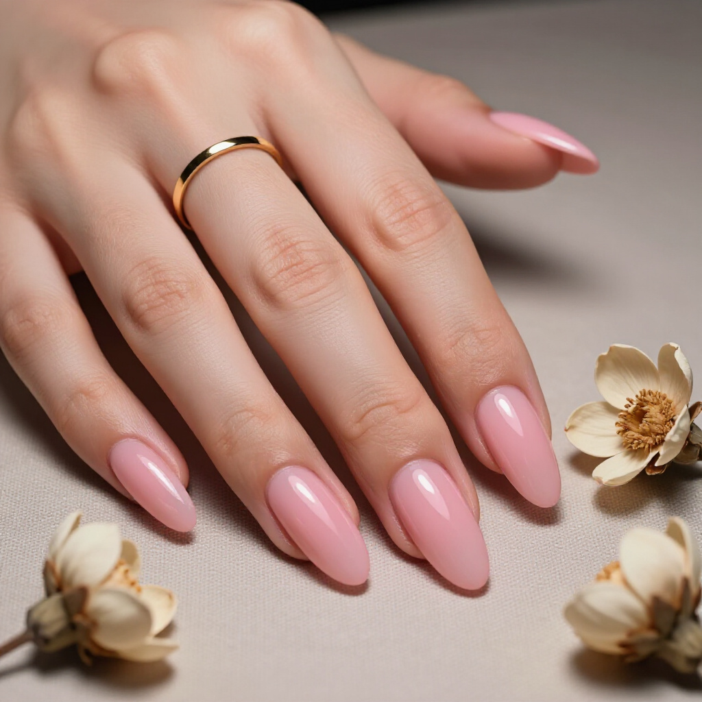 Classic Hot Pink Almond Cat Eye with a Sharp, Defined Line - pink almond classy cat eye nails Classic Hot Pink Almond Cat Eye with a Sharp, Defined Line - pink almond classy cat eye nails