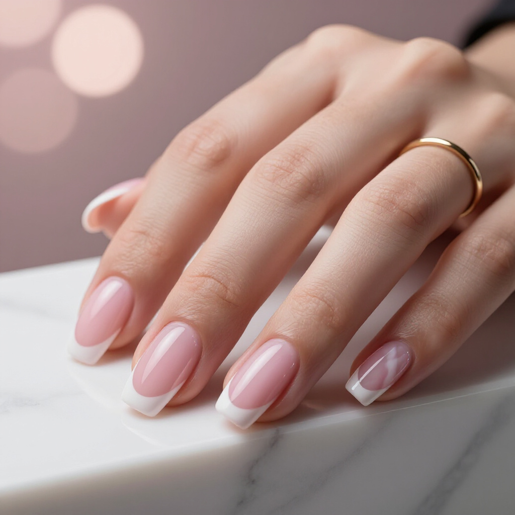 Marble Nails for Short Nails: Petite Perfection and Design Choices - marble nails