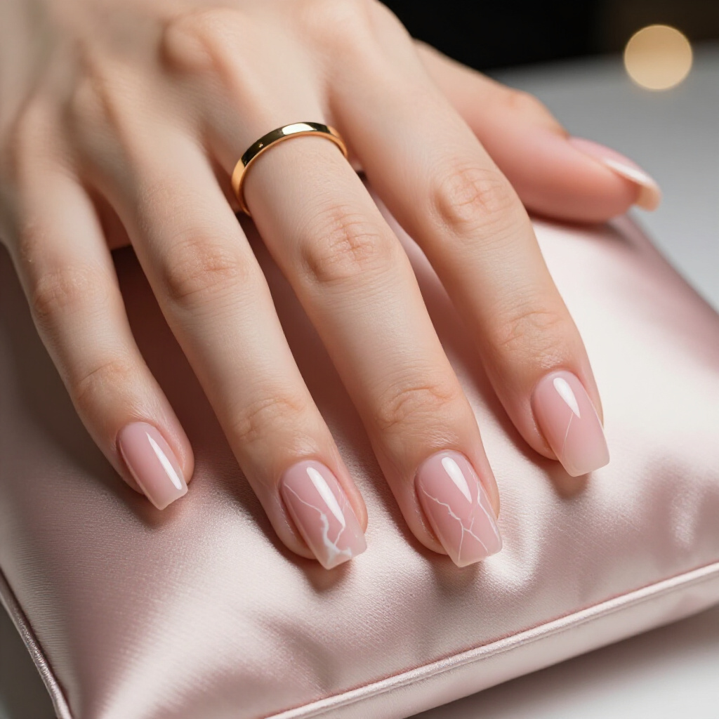 Best Pink Short Marble Nails Shades for Every Season - pink short marble nails Best Pink Short Marble Nails Shades for Every Season - pink short marble nails