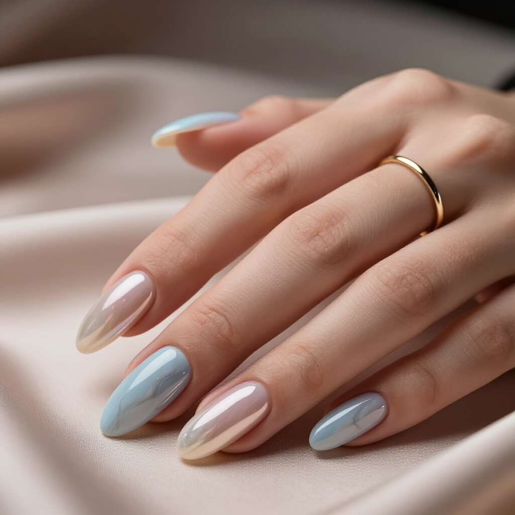 Nude Short Marble Nails for Short Nails: Tips and Tricks - nude short marble nails