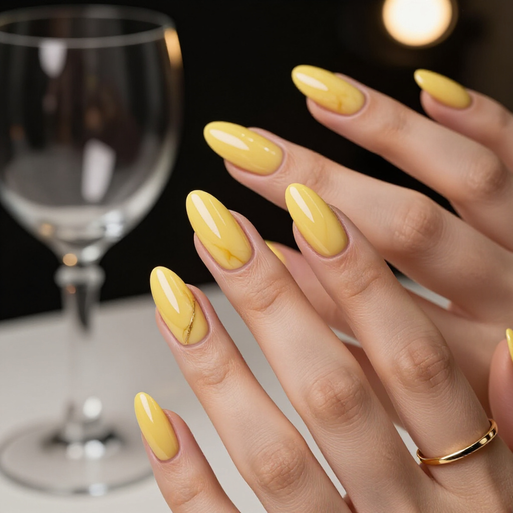 Creamy Nude with Iridescent Sheen for a Ethereal Marble Effect - nude short marble nails