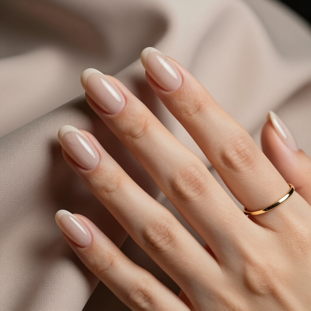 Deep Magenta Marble with a Glossy Finish: Bold and Beautiful - pink short classy marble nails