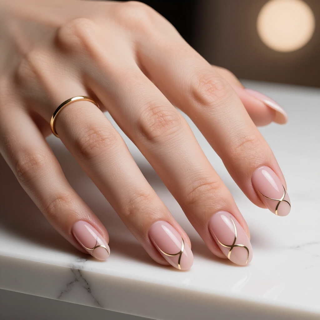 Ombre Pink to White Marble Almond Nails for a Dreamy Transition - pink almond classy marble nails