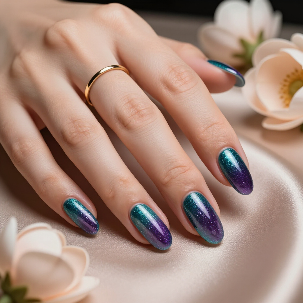 How to Make Your Glitter Manicure Last Longer - glitter nails How to Make Your Glitter Manicure Last Longer - glitter nails