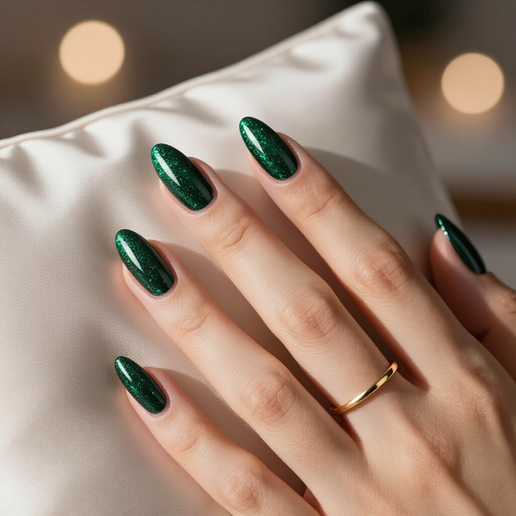 How to Make Your Short Glitter Nails Manicure Last Longer - short glitter nails
