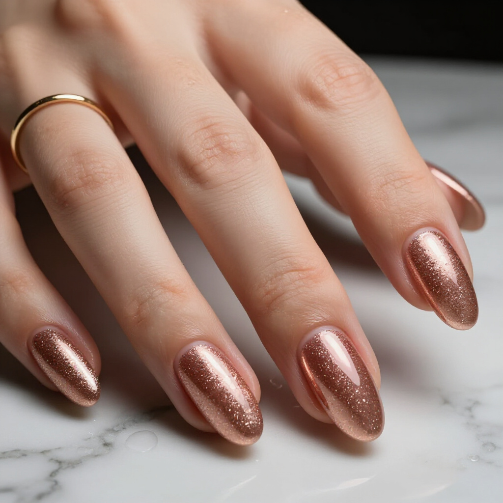 Pink Short Glitter Nails for Short Nails: What Suits Best - pink short glitter nails Pink Short Glitter Nails for Short Nails: What Suits Best - pink short glitter nails