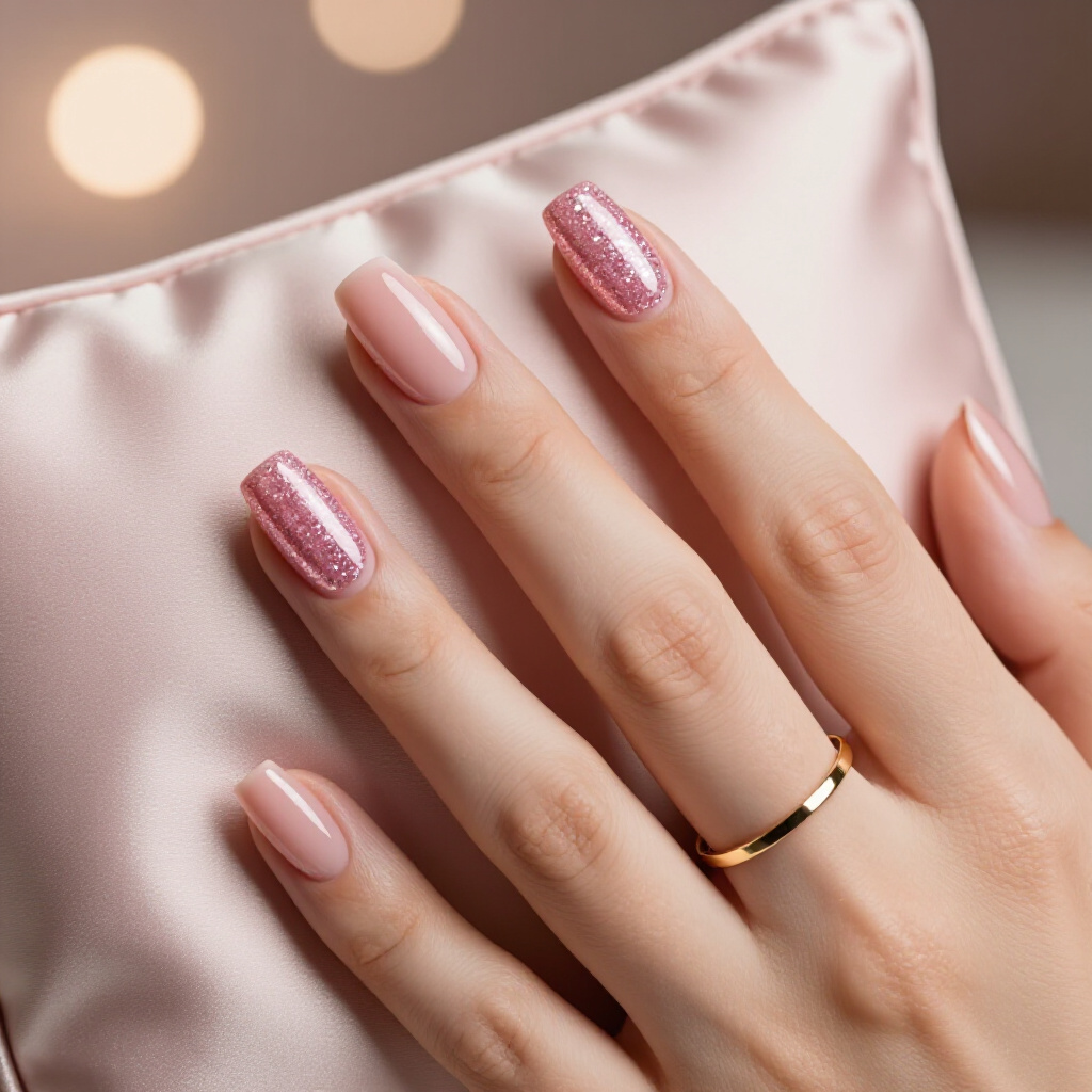 Best Pink Short Classy Glitter Nails Shades for Every Season - pink short classy glitter nails Best Pink Short Classy Glitter Nails Shades for Every Season - pink short classy glitter nails