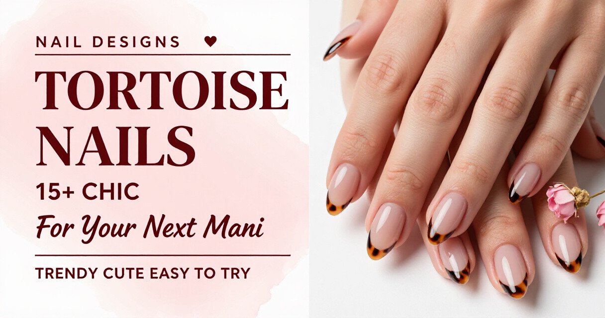 Fall Tortoise Nails ideas