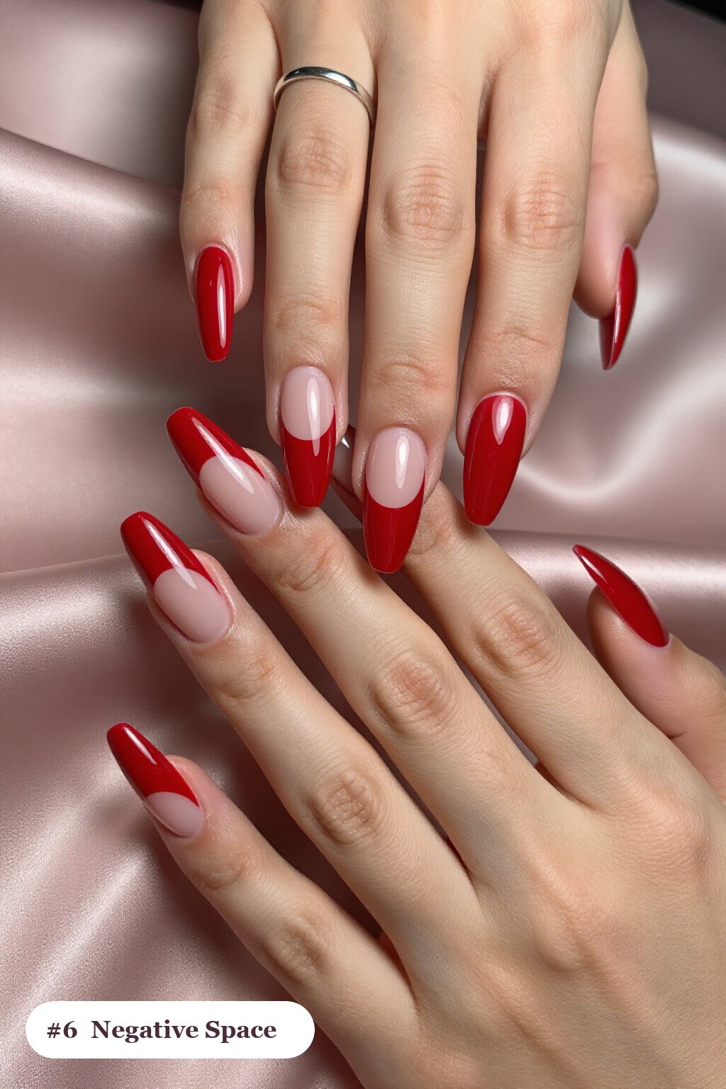 Blood Red Long Square Nails with Negative‑Space Nude Windows - 2026 halloween acrylic nails Blood Red Long Square Nails with Negative‑Space Nude Windows - 2026 halloween acrylic nails