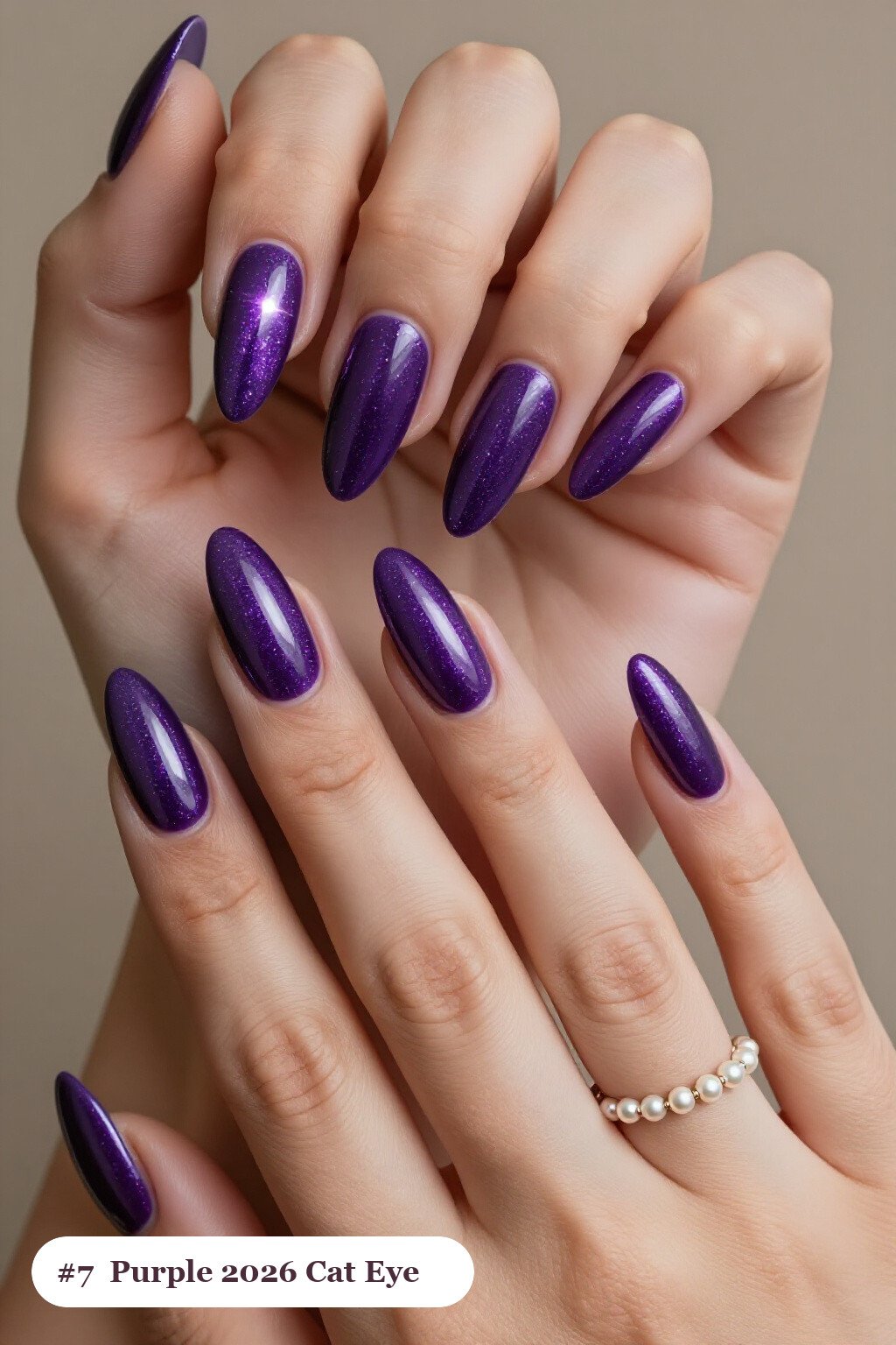Deep Purple Coffin Nails with Central Glowing Shimmer Band: How to Make It Last Longer - 2026 halloween acrylic nails Deep Purple Coffin Nails with Central Glowing Shimmer Band: How to Make It Last Longer - 2026 halloween acrylic nails
