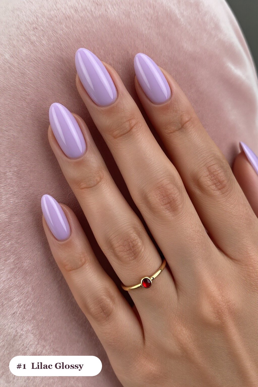 Lilac Mirror-Gloss Almond Nails: A 2026 Showstopper - almond nails designs Lilac Mirror-Gloss Almond Nails: A 2026 Showstopper - almond nails designs