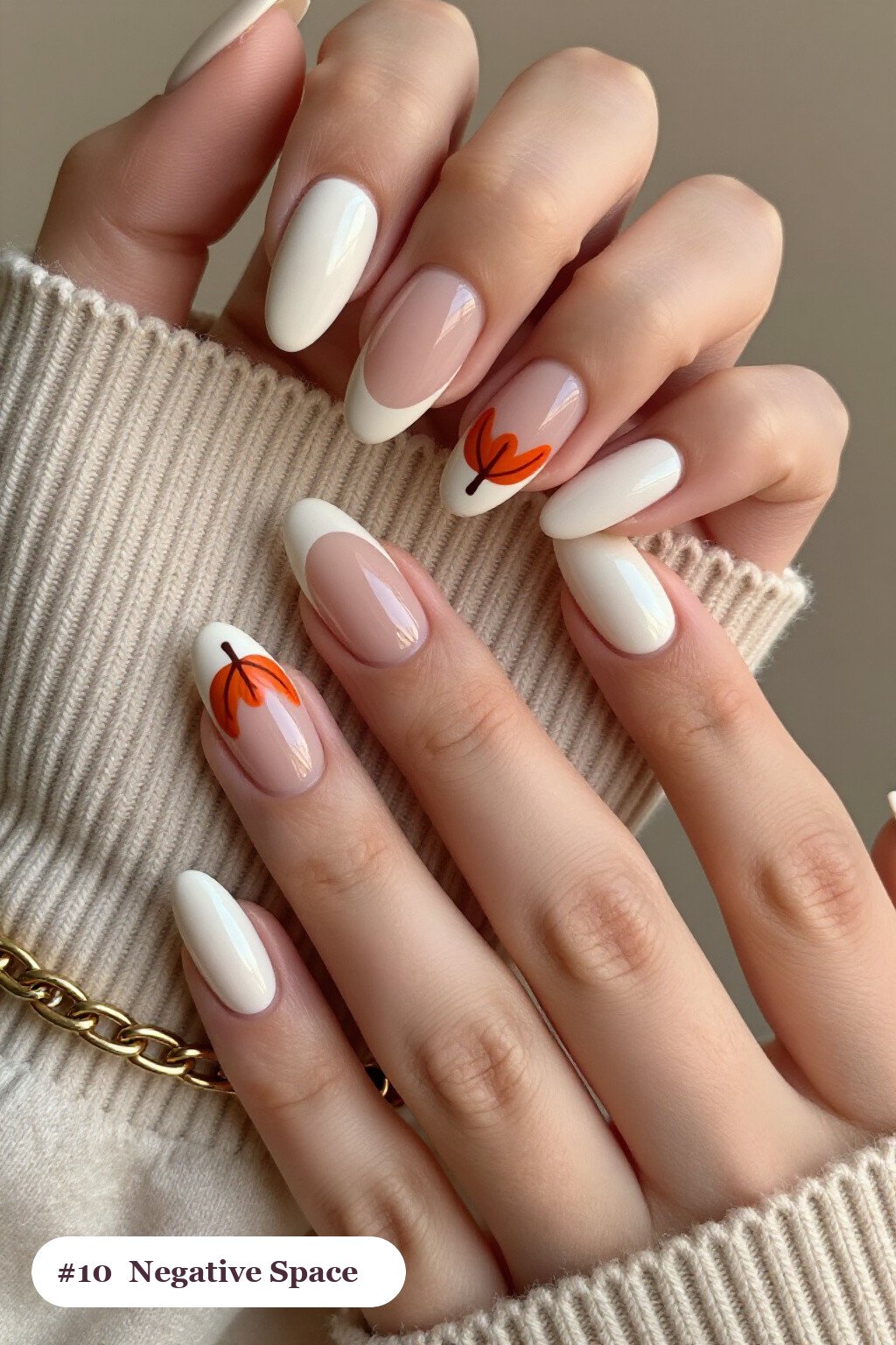 Milky White Almond Nails with Negative‑Space Design: How to Make Them Last Longer - almond thanksgiving nail designs Milky White Almond Nails with Negative‑Space Design: How to Make Them Last Longer - almond thanksgiving nail designs
