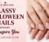 Classy Halloween Nails ideas