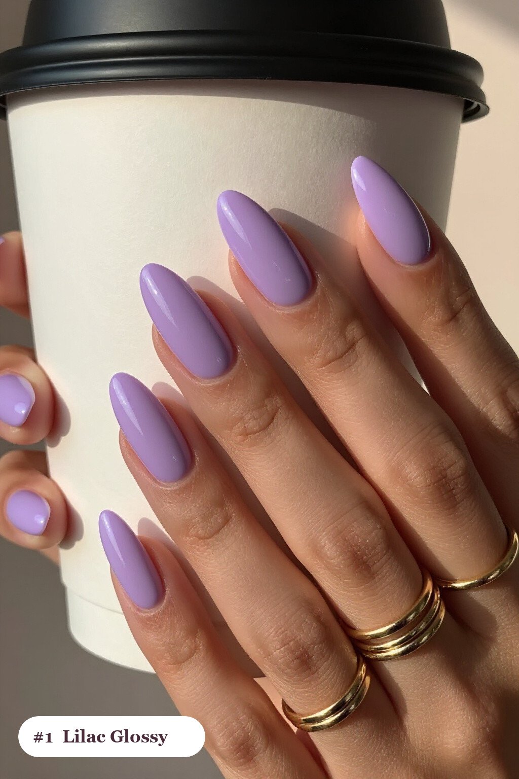 Lilac Mirror‑Gloss Almond Nails—Easy Thanksgiving Nail Design - easy thanksgiving nail designs Lilac Mirror‑Gloss Almond Nails—Easy Thanksgiving Nail Design - easy thanksgiving nail designs
