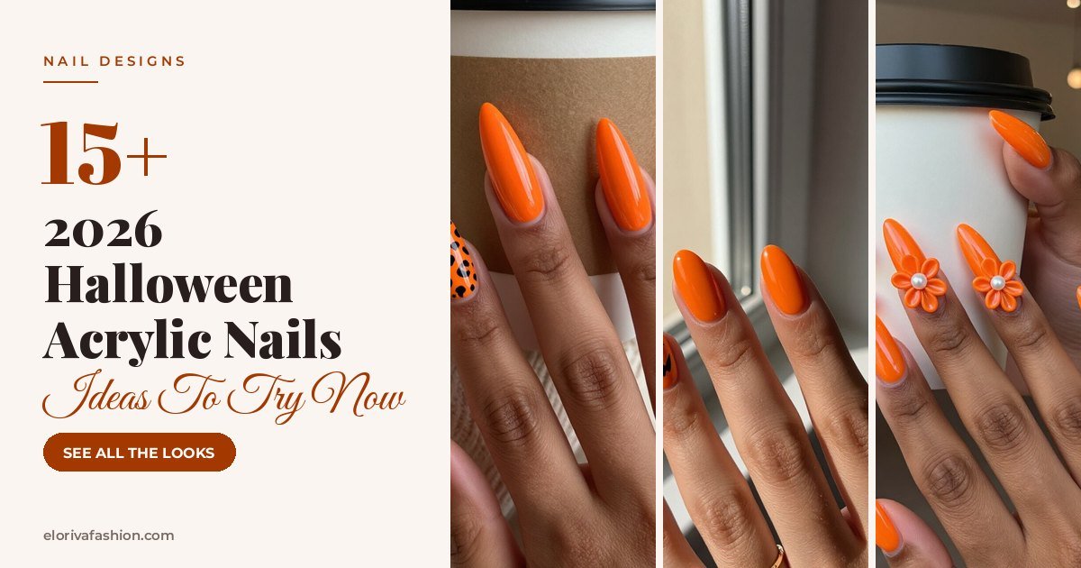 2026 Halloween Acrylic Nails ideas