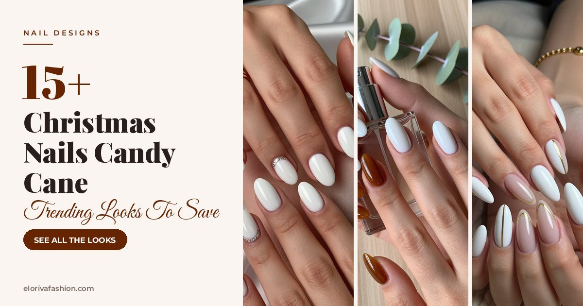 Christmas Nails Candy Cane ideas