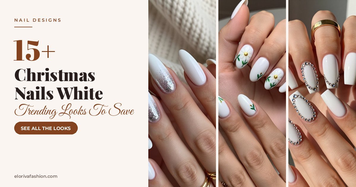 Christmas Nails White ideas